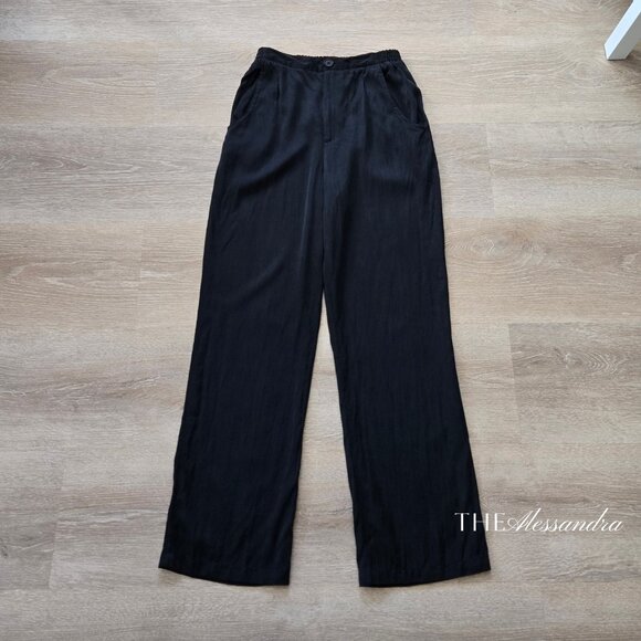 Djerf Avenue On The Go Pants Ash Size Small MSRP $130 New Without Tags - Picture 7 of 14